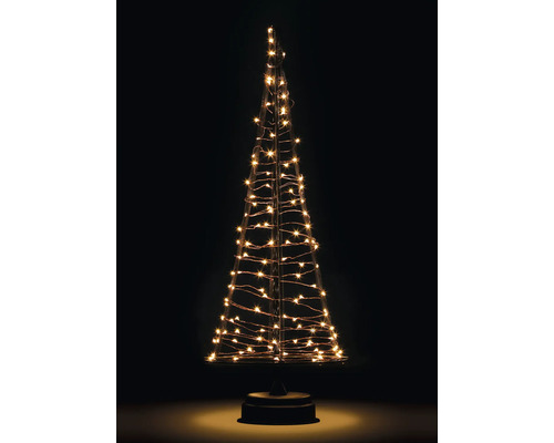 LED déco Fairybell sapin de Noël XL 120 LEDs blanc chaud