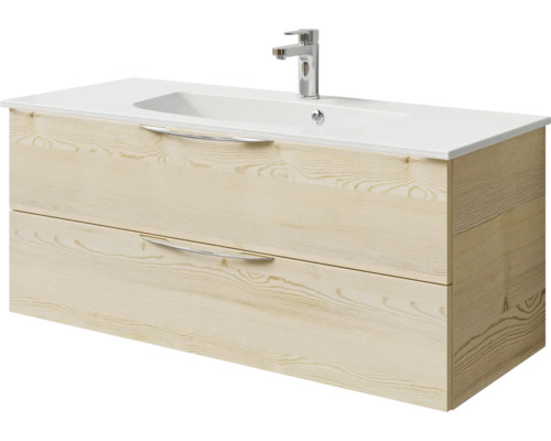 Meuble-lavabo avec deux tiroirs et lavabo