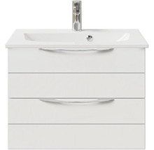 Waschtischunterschrank mit Waschbecken und Armatur