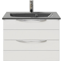 Waschtischunterschrank mit Waschbecken und Armatur
