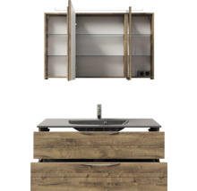 Badezimmer Waschtischkombination mit Spiegelschrank