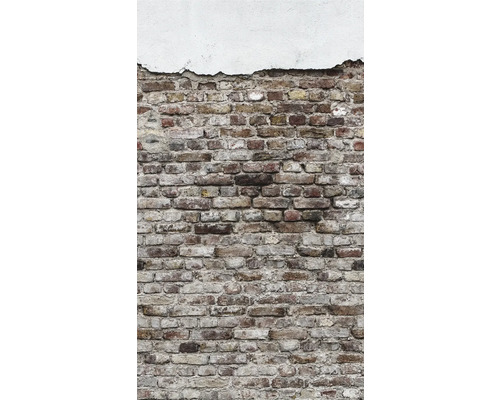 Papier peint panoramique intissé 38333-1 The Wall tuile et crépi 3 pces 159 x 280 cm