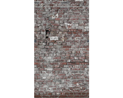 Papier peint panoramique intissé 38337-1 The Wall aspect pierre Used Look 3D 3 pces 159 x 280 cm