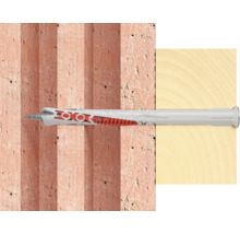 Cheville universelle dans mur et bois