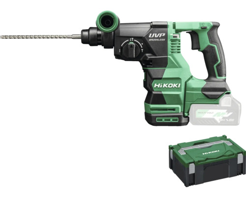 Marteau perforateur sans fil HiKOKI DH3628DA, sans batterie ni chargeur avec HSCII Perforateur à batterie HiKoki avec coffret à outils