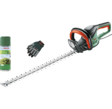 Taille-haie électrique BOSCH AdvancedHedgeCut 70 avec spray d'entretien et gants-thumb-0