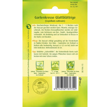 Gartenkresse 'Glattblättrige' Quedlinburger Gemüsesamen