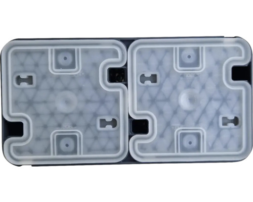 Vue détaillée d''une double prise