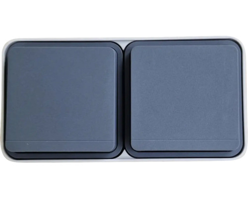 Double interrupteur pour installations électriques