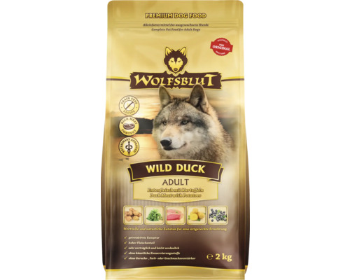 Wolfsblut Nourriture sèche Wild Duck Adult 2 kilogrammes