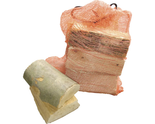 Filet de bois de hêtre pour cheminée 12,5 dm³ Bois de chauffage en filet