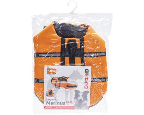 Hunde-Schwimmweste Marinus in Verpackung