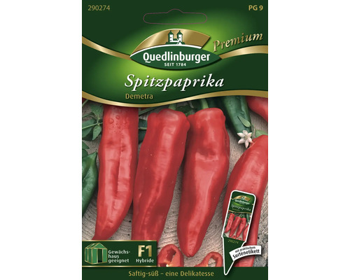 Poivron « Demetra » Quedlinburger semence de légumes