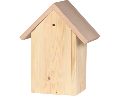 Unbehandeltes Vogelhaus aus Holz