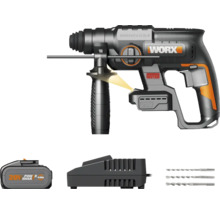 Perforateur sans fil avec batterie, chargeur et forets