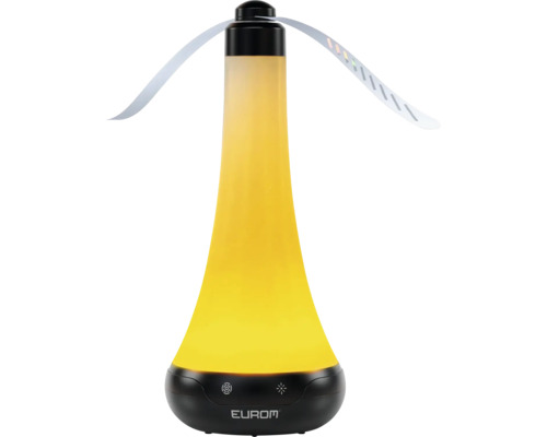 Anti-moustique LED Fly Away Twister ventilateur et lampe 10,5 x 10,5 x 26 cm fonctionne sur piles 3 x AA 1,5 volts