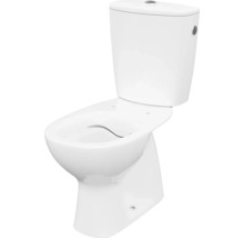 Weißes Stand-WC mit Spülkasten