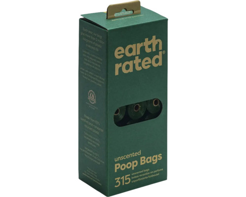 Earth Rated Hundekotbeutel, 315 Stück, ohne Duft