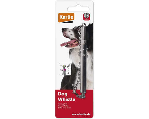 Sifflet pour chien Karlie avec chaîne