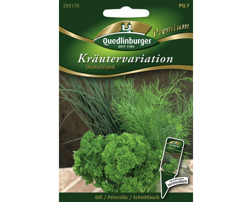 Semences de fines herbes variation de fines herbes Allemagne Quedlinburger