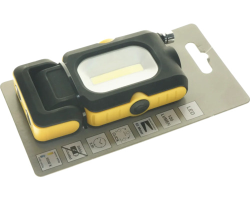 Lampe de travail LED avec 120 lumens et une portée de 65 mètres