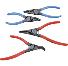 Différentes pinces à circlips pour une utilisation dans l''artisanat