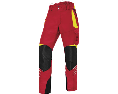 Pantalon anticoupure Kübler FOREST PSA3 rouge/jaune signalisation, taille 3XL-82