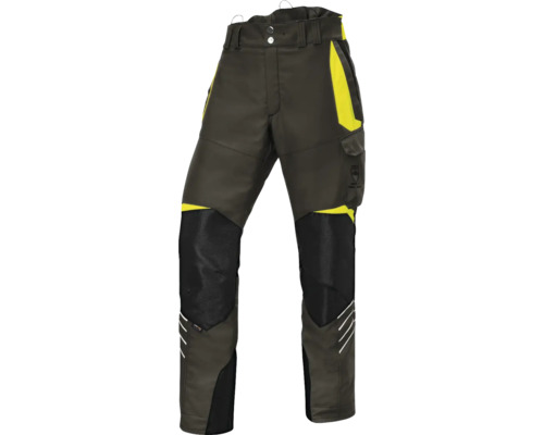 Pantalon anticoupure Kübler FOREST PSA3 olive/jaune signalisation, taille 3XL-78