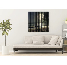 Panneau acoustique impression numérique Lune 2 1195 x 1133 x 19 mm set = 2 panneaux individuels