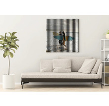Panneau acoustique impression numérique Surf 1 1195 x 1133 x 19 mm set = 2 panneaux individuels