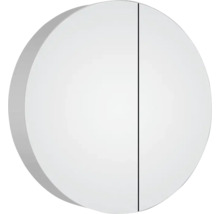 LED Spiegelschrank DSK Silver Ring Ø 60 cm silber IP 24