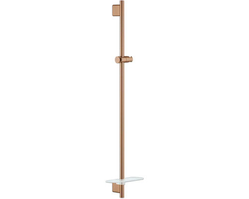 Brausestange GROHE Rainshower SmartActive warm sunset gebürstet gebürstet 26603DL0 Brausestange mit Ablage