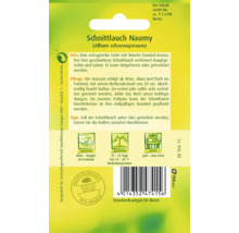 Ciboulette « Naomy » Quedlinburger semence de fines herbes