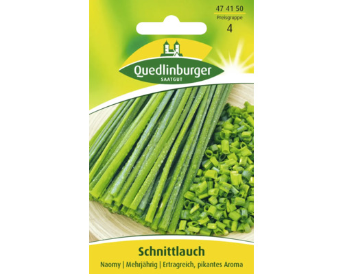 Ciboulette « Naomy » Quedlinburger semence de fines herbes Sachet de graines de ciboulette