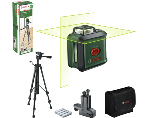 Laser lignes croisées Bosch UniversalLevel 360 Premium kit avec trépied