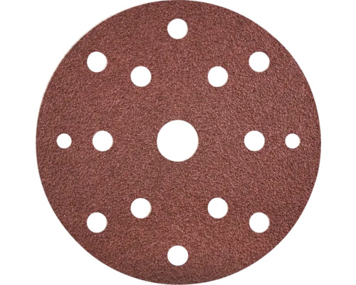 Schleifscheibe für Exzenterschleifer Menzer ,Ø 150mm ,Korn 60 ,Gelocht , Runde Schleifscheibe mit Löchern
