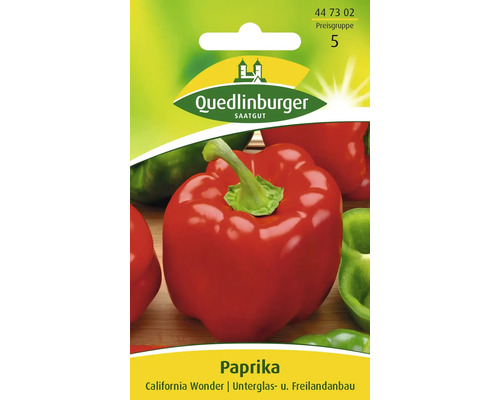 Poivron « California Wonder » Quedlinburger semence de légumes