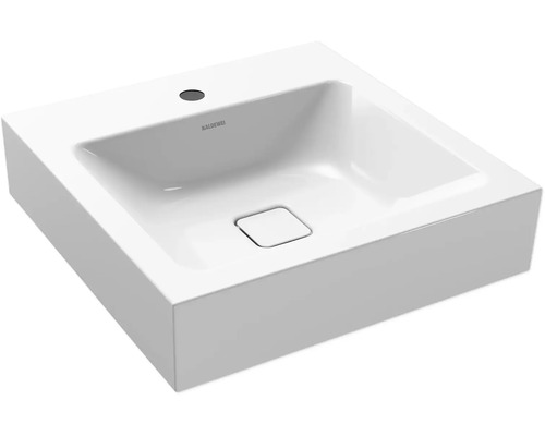 Lavabo standard KALDEWEI CONO 50 x 50 cm blanc alpin brillant avec revêtement Emaillé 908606013001