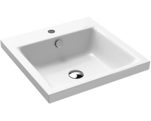 Lavabo à poser KALDEWEI Puro 46 cm acier-émail avec effet perlant 900306013001