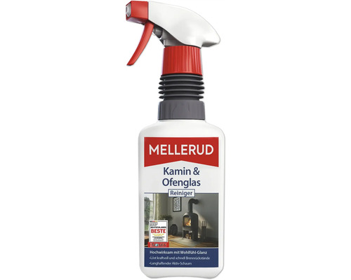 Nettoyant pour vitres de cheminées et poêles Mellerud 0,5 l Mellerud Nettoyant pour cheminées et vitres de fourneau, flacon pulvérisateur