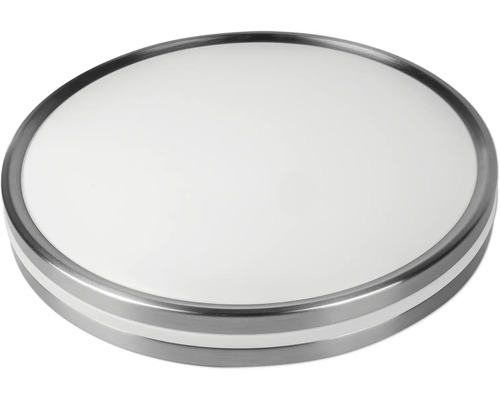 Runde Deckenleuchte mit Metalleinfassung