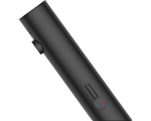 Schwarze Waschtischarmatur