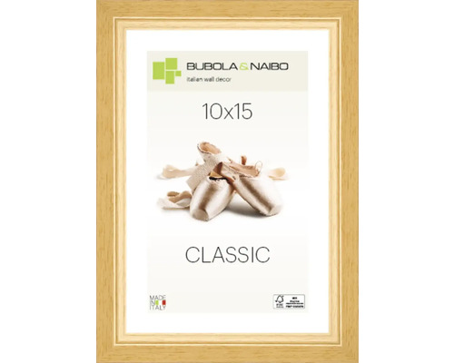 Cadre en bois CLASSIC nature 10x15 cm Cadre en bois CLASSIC nature 10x15 cm