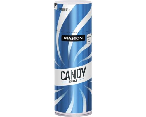 Peinture aérosol Maston Candy Effect Bubble Gum blue 400 ml Bombe de peinture Maston Candy Effect