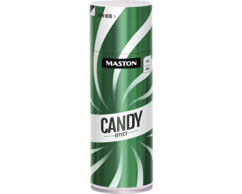 Peinture aérosol Maston Candy Effect Mint Green 400 ml Bombe de peinture Maston Candy Effect