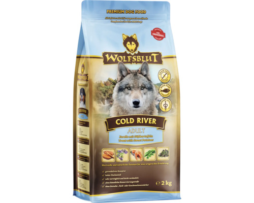 Wolfsblut Cold River Adult Trockenfutter für Hunde, 2 kg