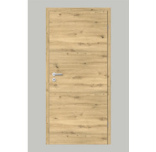 Innentür mit Holzmuster und Türdrücker