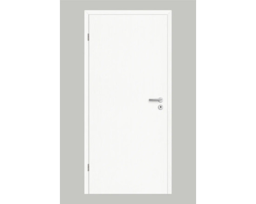 Porte d'intérieur Pertura Yori CPL blanc Masera en longueur 73,5x198,5 cm gauche