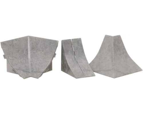 Trois éléments de protection d''angle en marbre