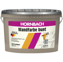 Eimer Hornbach Wandfarbe bunt mit 4,5 Liter Inhalt